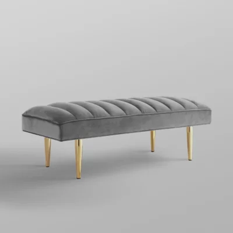 Inspired Home® Denver Upholstered Bench