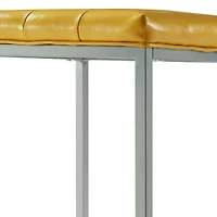 Inspired Home® Newton Tufted Ottoman