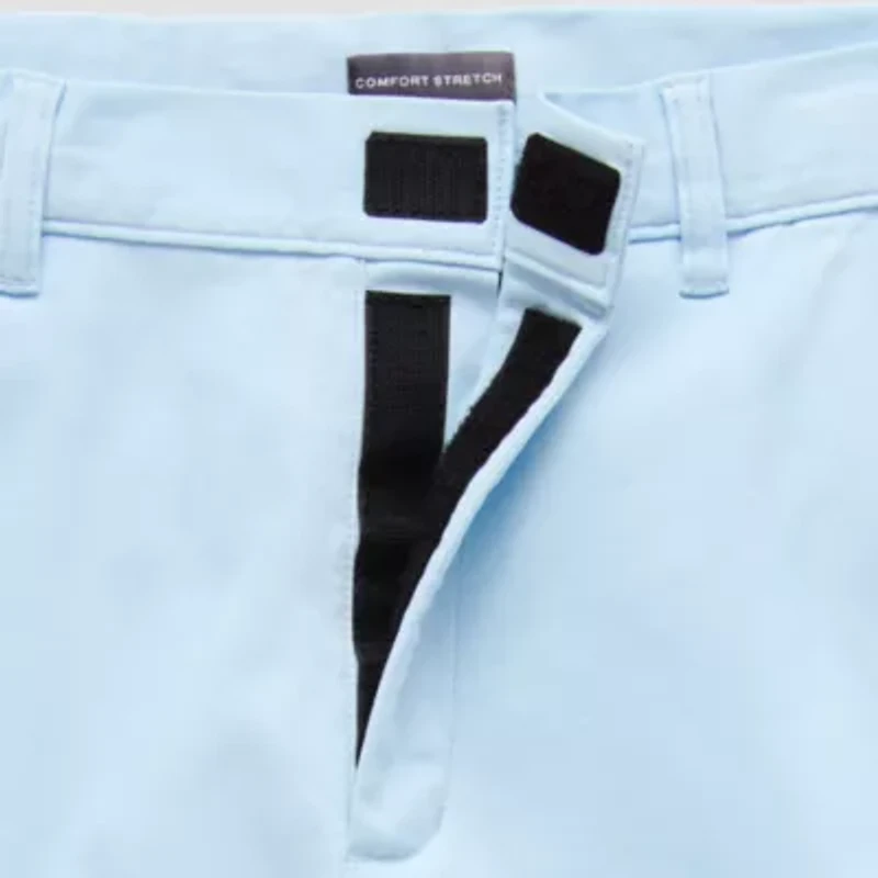St. John's Bay Comfort Stretch Dexterity Mens 9" Adaptive Adjustable Waist Easy-on + Easy-off Chino Short