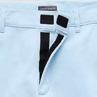 St. John's Bay Comfort Stretch Dexterity Mens 9" Adaptive Adjustable Waist Easy-on + Easy-off Chino Short
