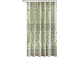 Intelligent Design Ellie Printed Shower Curtain	