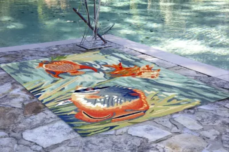 Liora Manne Ravella Tropical Fish Indoor/Outdoor Rug