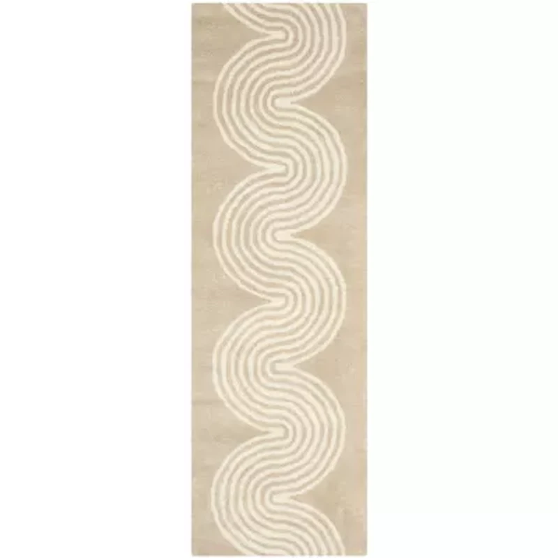 Safavieh Zachariah Geometric Hand Tufted Wool Rug
