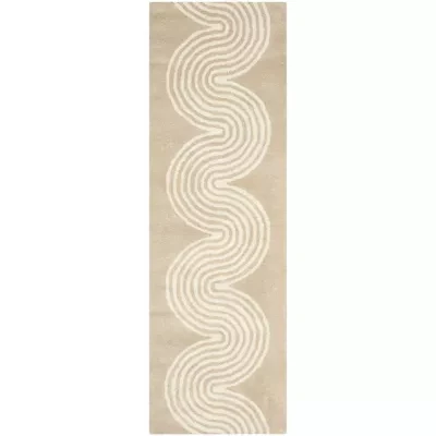 Safavieh Zachariah Geometric Hand Tufted Wool Rug