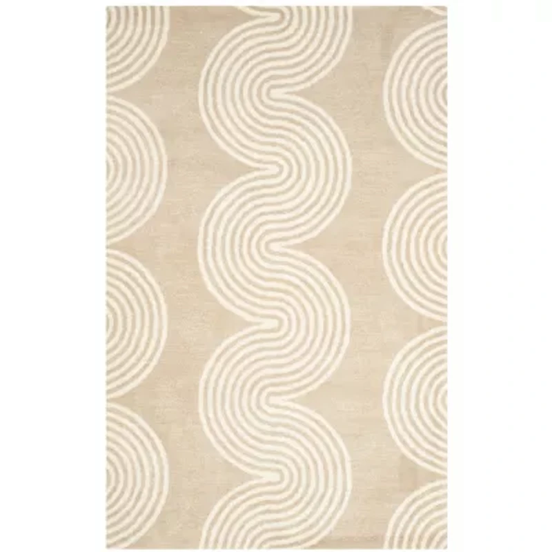 Safavieh Zachariah Geometric Hand Tufted Wool Rug