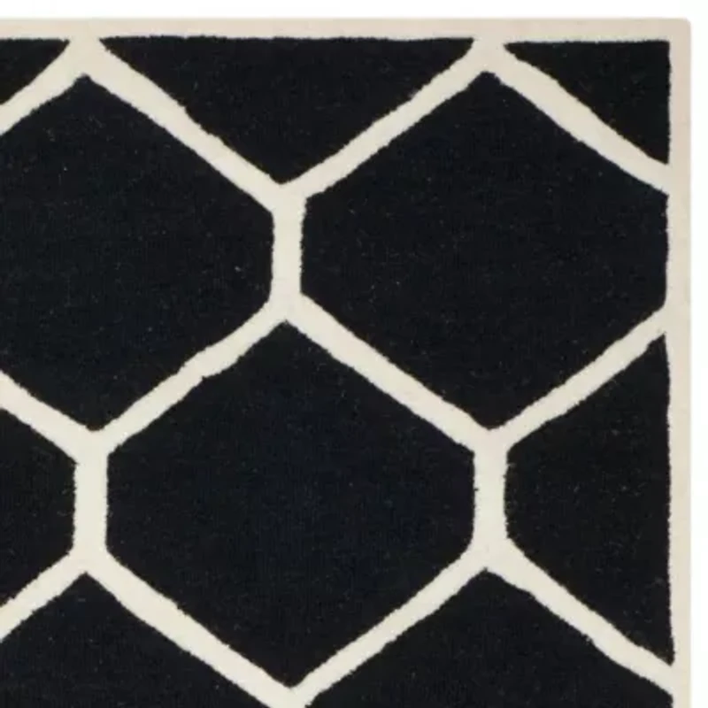 Safavieh Tryik Geometric Hand Tufted Wool Rug