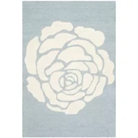 Safavieh Dacre Floral Wool Indoor Rectangular Area Rug