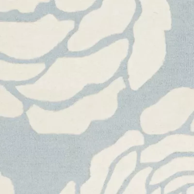 Safavieh Dacre Floral Wool Indoor Rectangular Area Rug