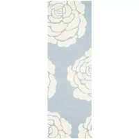 Safavieh Dacre Floral Wool Indoor Rectangular Area Rug