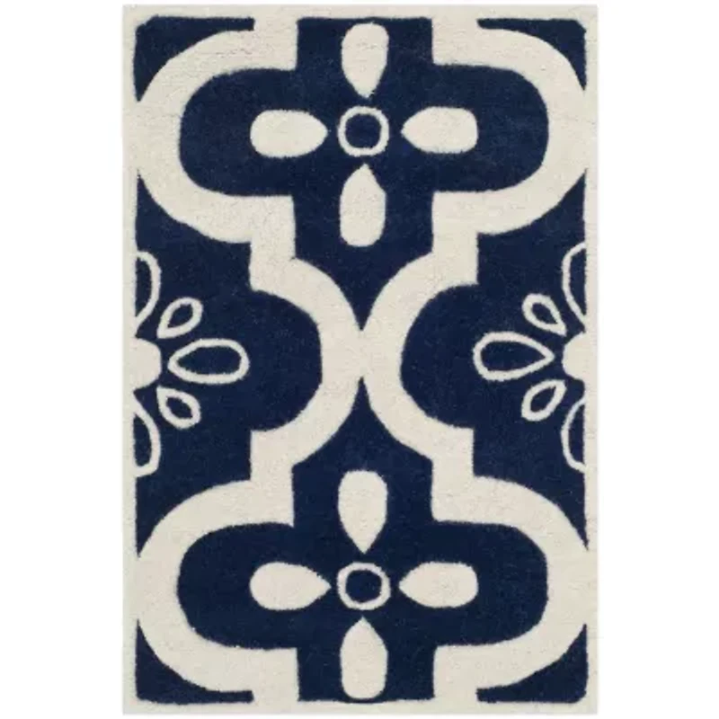 Safavieh Eadaoin Geometric Hand Tufted Wool Rug