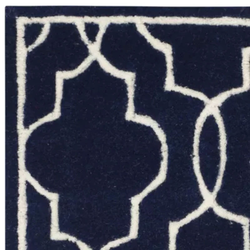 Safavieh Emmit Geometric Hand Tufted Wool Rug