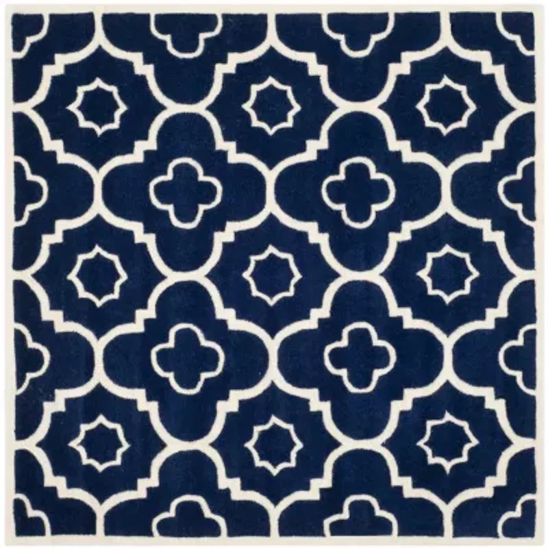 Safavieh Grigor Geometric Hand Tufted Wool Rug
