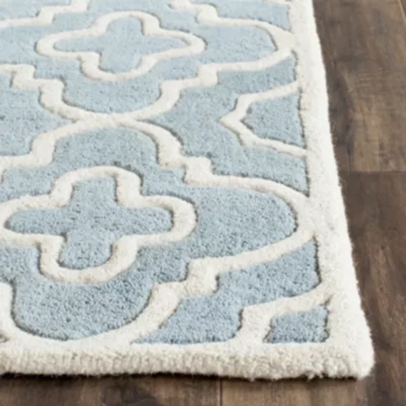 Safavieh Grigor Geometric Hand Tufted Wool Rug