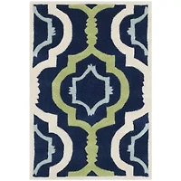 Safavieh Joetta Geometric Hand Tufted Wool Rug