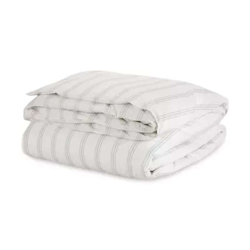 Ecopure Brooke Comfort Wash Stripes Midweight Comforter Set