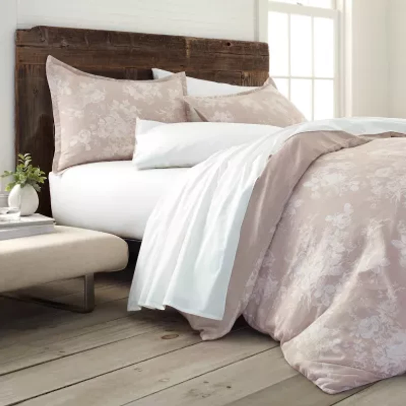 Ecopure Sienna Comfort Wash Floral Midweight Comforter Set