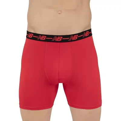 New Balance Mens 4 Pack Boxer Briefs Nb3017-4