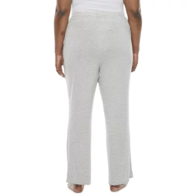Ambrielle Womens Plus Pajama Pants