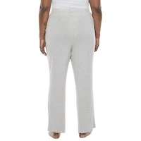 Ambrielle Womens Plus Pajama Pants
