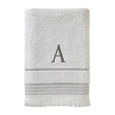 Saturday Knight Casual Monogram Bath Towel
