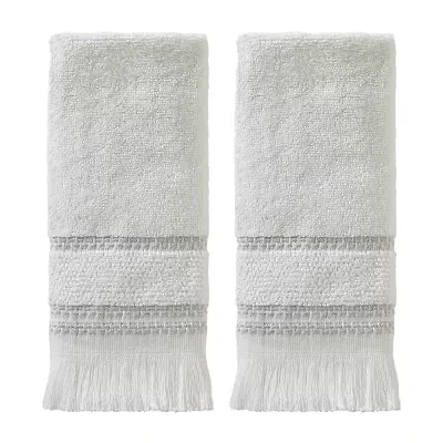 Saturday Knight Casual Monogram 2-pc. Fingertip Towel