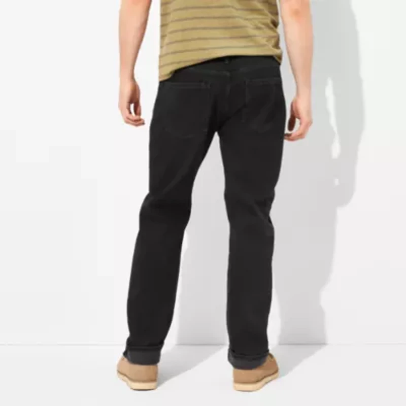 mutual weave Mens Straight Leg Relaxed Fit Jean