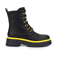 Torgeis Womens Sandy Flat Heel Booties