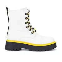 Torgeis Womens Sandy Flat Heel Booties