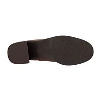 Torgeis Womens Regent Stacked Heel Booties