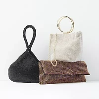 Gunne Sax by Jessica McClintock Staci Diamond Mesh Evening Bag