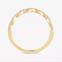Signature By Modern Bride 1/5 CT.T.W. Natural Diamond 10K or 14K Gold Wedding Band