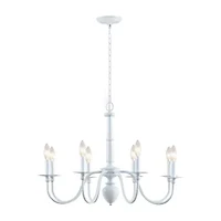 Martha Stewart Amelia 8-Light Metal Chandelier