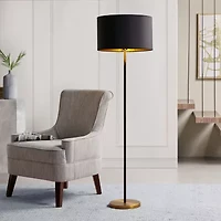 INK+IVY Hunts Metal Floor Lamp