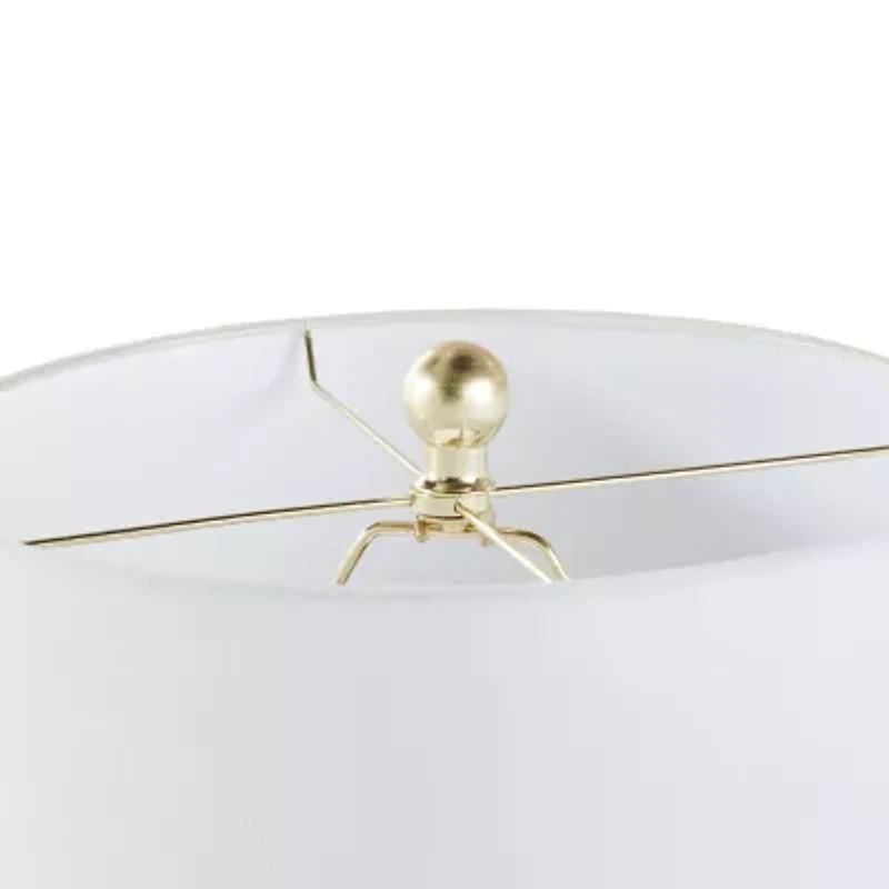 INK+IVY Glendale Ribbed Ceramic Table Lamp