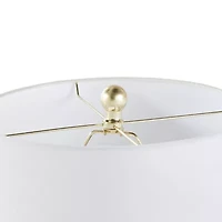 INK+IVY Glendale Ribbed Ceramic Table Lamp