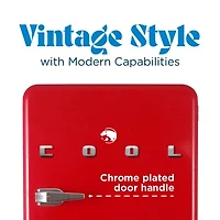 Commercial Cool 3.2 Cu. Ft. Retro Refrigerator