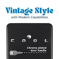 Commercial Cool 3.2 Cu. Ft. Retro Refrigerator