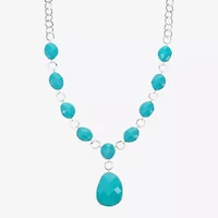 Liz Claiborne Womens 17 Inch Y Necklace