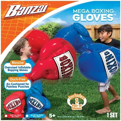 Banzai Kids Inflatable Mega Boxing Gloves