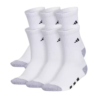 adidas Boys 6 Pair Crew Socks