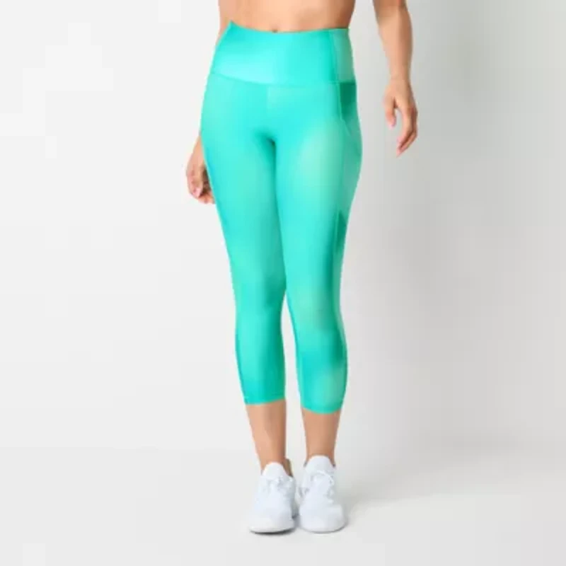 Xersion EverUltra Womens High Rise Quick Dry Cropped Legging