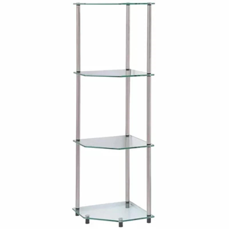 Wes 4-Tier Corner Shelf