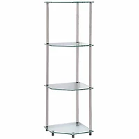 Wes 4-Tier Corner Shelf