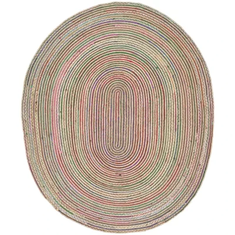 Safavieh Amaia Striped Oval Rug