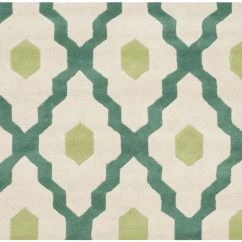Safavieh Baldwin Geometric Hand-Tufted Wool Rug