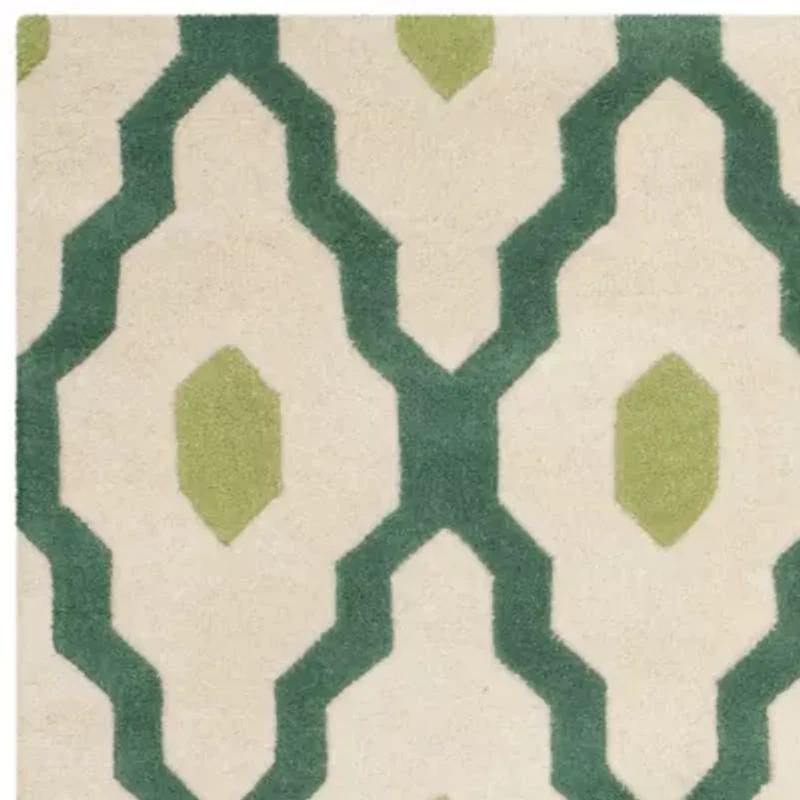 Safavieh Baldwin Geometric Hand-Tufted Wool Rug