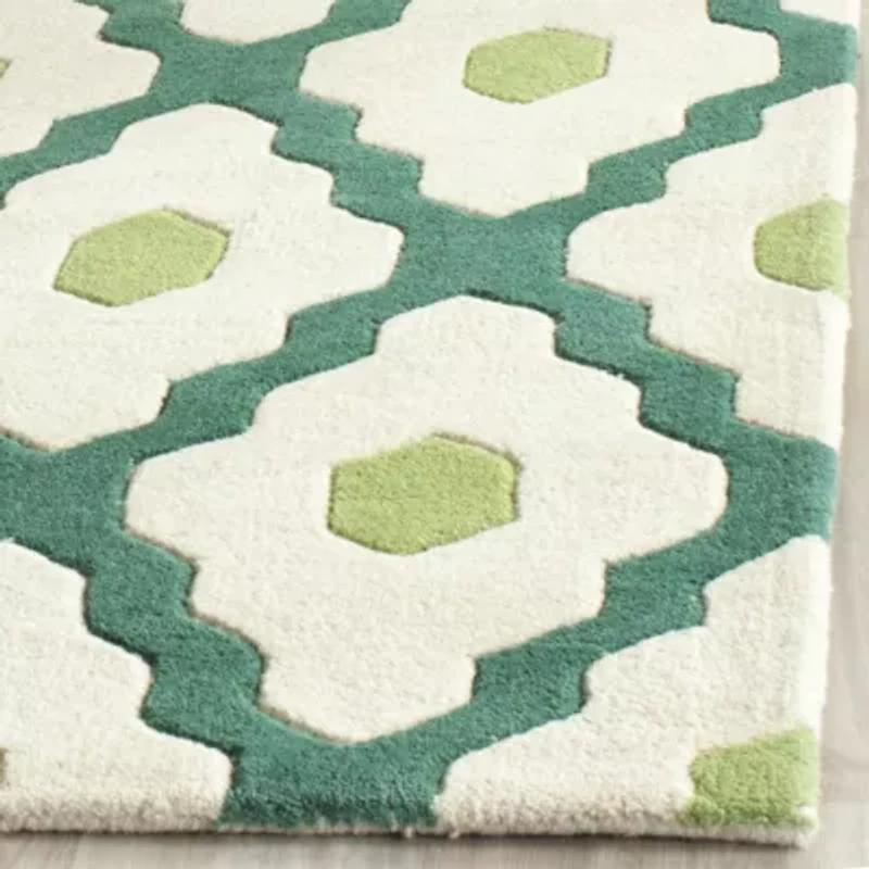 Safavieh Baldwin Geometric Hand-Tufted Wool Rug