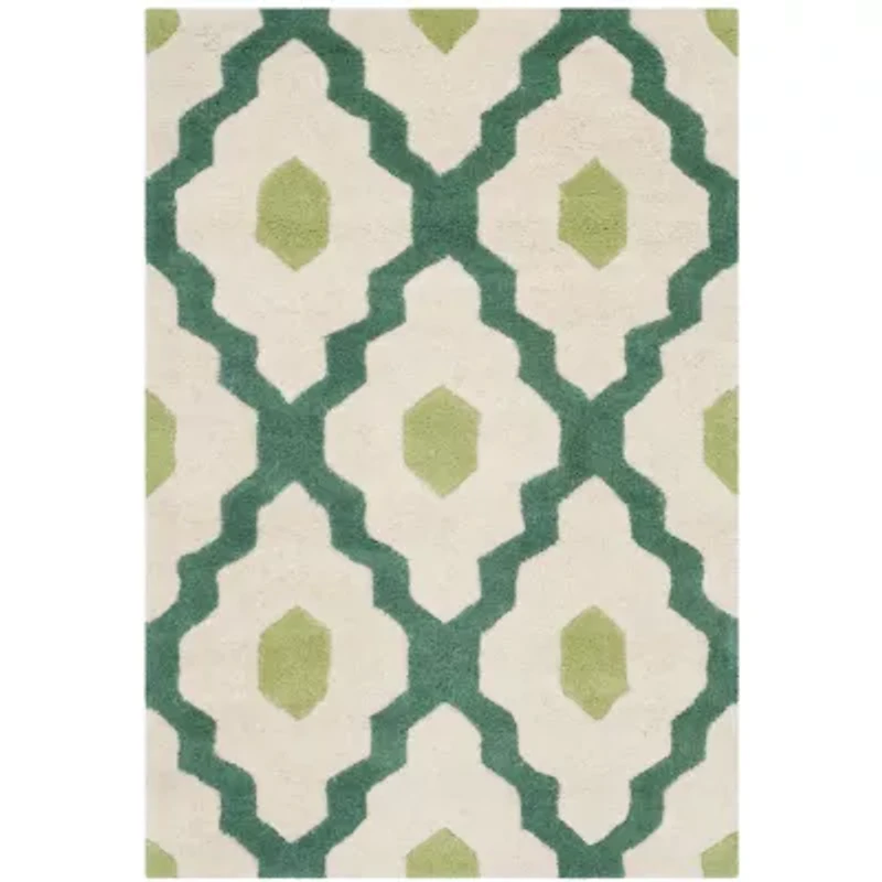 Safavieh Baldwin Geometric Hand-Tufted Wool Rug