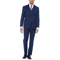 Collection By Michael Strahan Mens Classic Fit Grid Suit Jacket