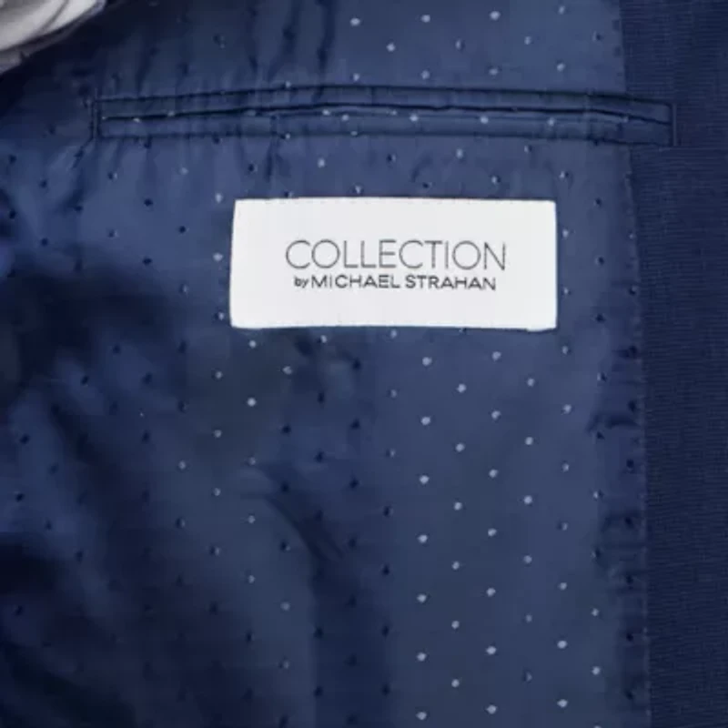 Collection By Michael Strahan Mens Classic Fit Grid Suit Jacket